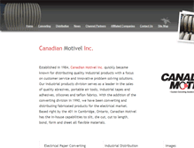 Tablet Screenshot of canadianmotivel.com